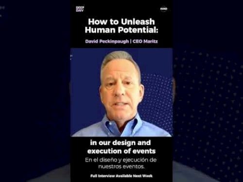 Shorts | How To Unleash Human Potential | David Peckinpaugh | 2025  #podcast #eventprofs
