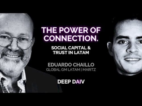 The Power Of Connection: Social Capital and Trust with Eduardo Chaillo | 2025 | Mind Technology