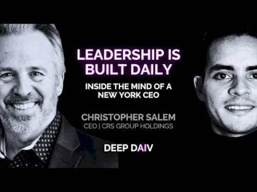 Leadership Is Built Daily: Inside the Mindset of Christopher Salem | 2025| Mind Technology